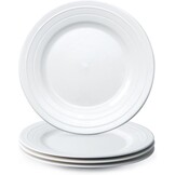 Geribbelde Dinerborden 27,3cm - Stapelbaar Keramiek (33% Korting)
