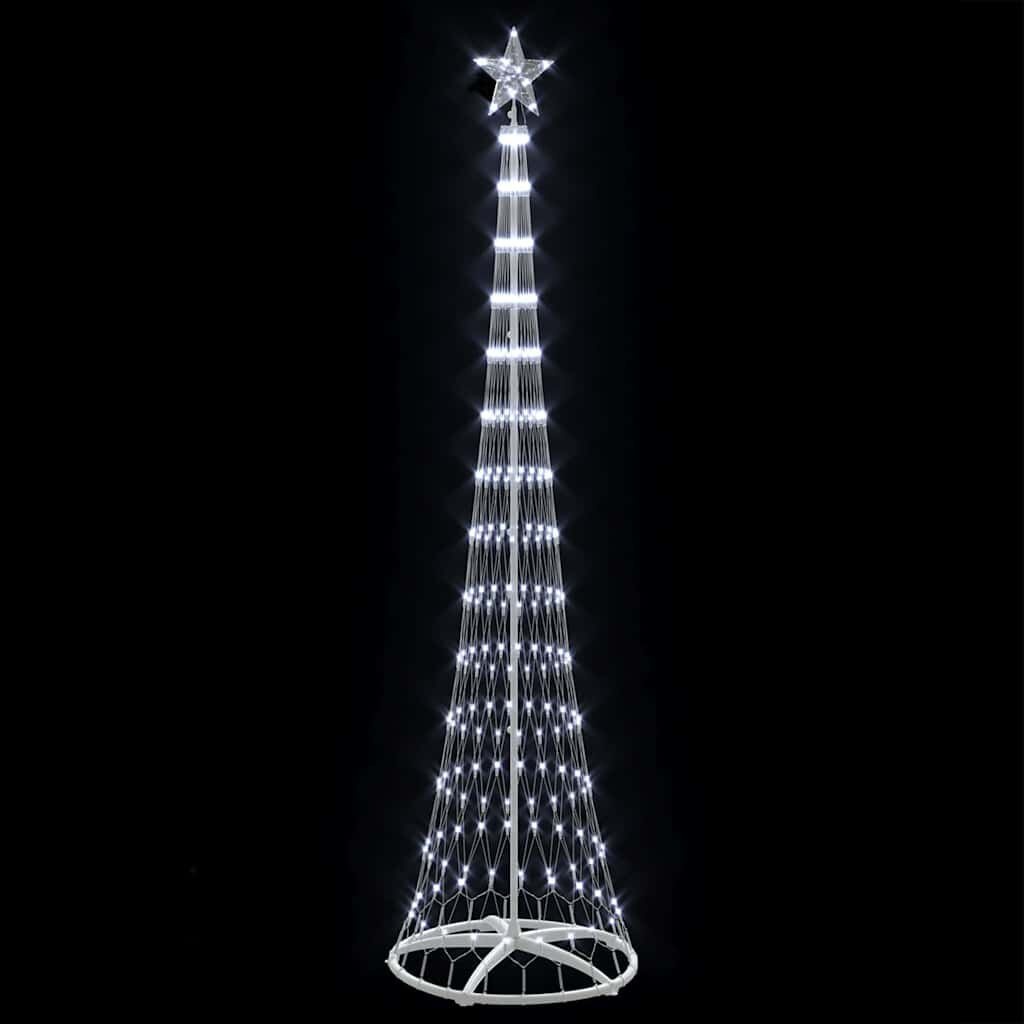 vidaXL LED Kerstboom Koudwit 250 cm - 70% Korting