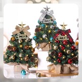 Mini Kerstboom 40cm met LED & Decoratie - 60% Korting!
