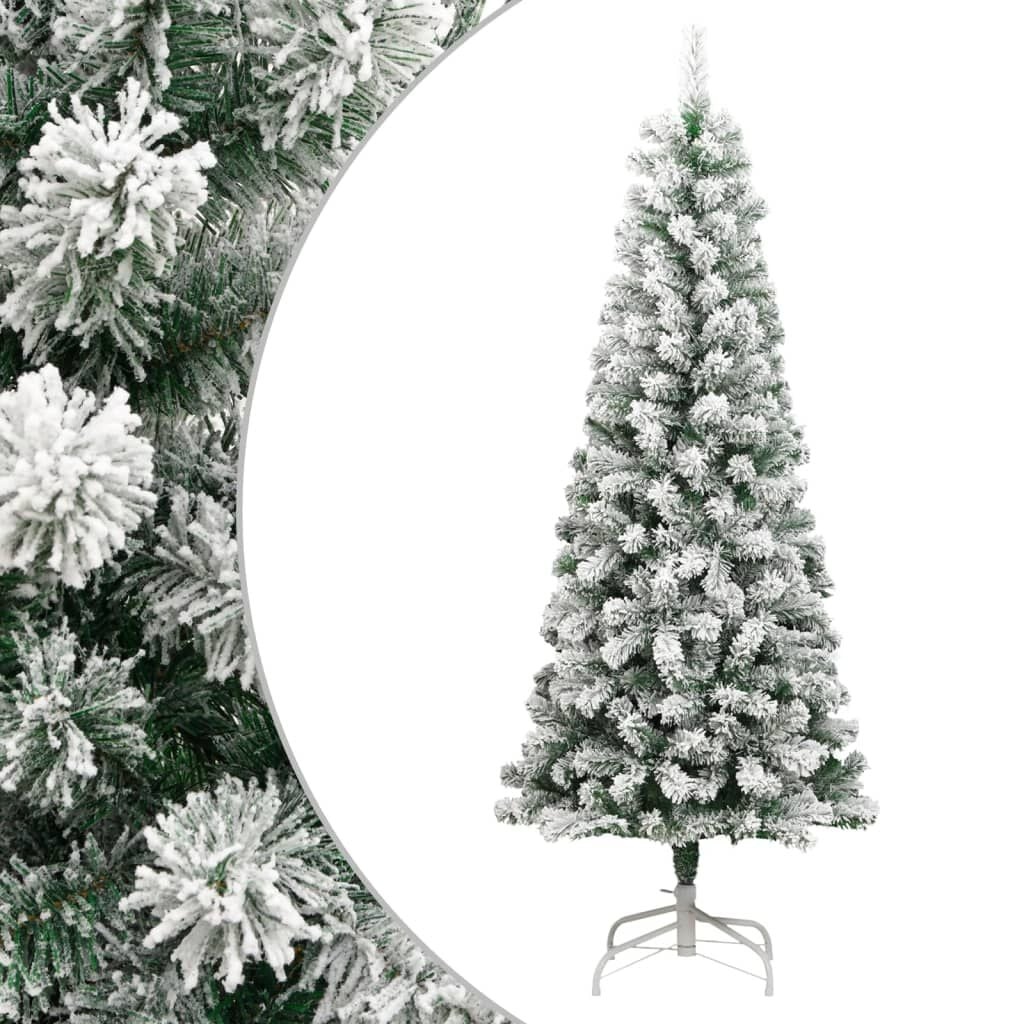 Kunstkerstboom met sneeuw 210 cm - 70% korting