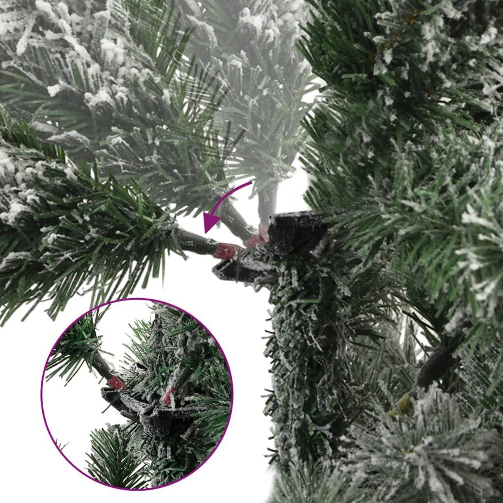 Kunstkerstboom met sneeuw 210 cm - 70% korting