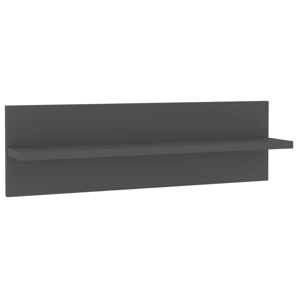 VidaXL Wandschappen 2 stuks Grijs - 55% Korting!