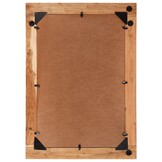 vidaXL Spiegel 70x50cm - Massief Acaciahout - 72% Korting!