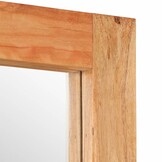 vidaXL Spiegel 70x50cm - Massief Acaciahout - 72% Korting!