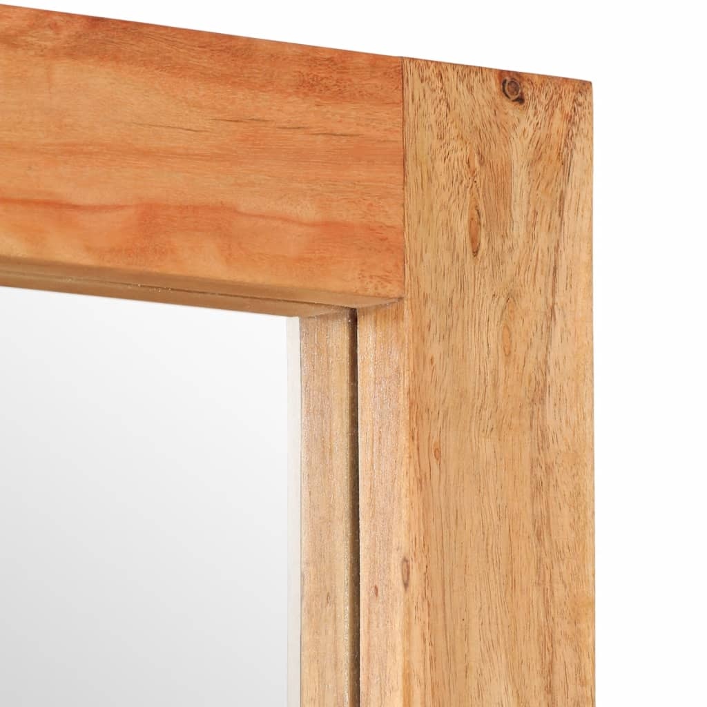 vidaXL Spiegel 70x50cm - Massief Acaciahout - 72% Korting!