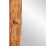 vidaXL Spiegel 70x50cm - Massief Acaciahout - 72% Korting!