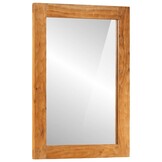 Acaciahouten Badkamerspiegel 50x70cm - 84% Korting!