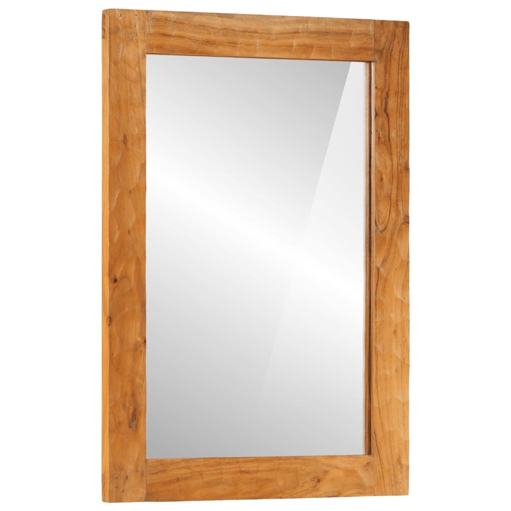 Acaciahouten Badkamerspiegel 50x70cm - 84% Korting!
