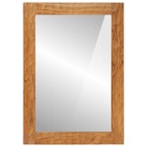 Acaciahouten Badkamerspiegel 50x70cm - 84% Korting!