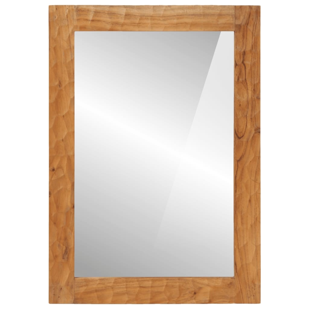 Acaciahouten Badkamerspiegel 50x70cm - 84% Korting!