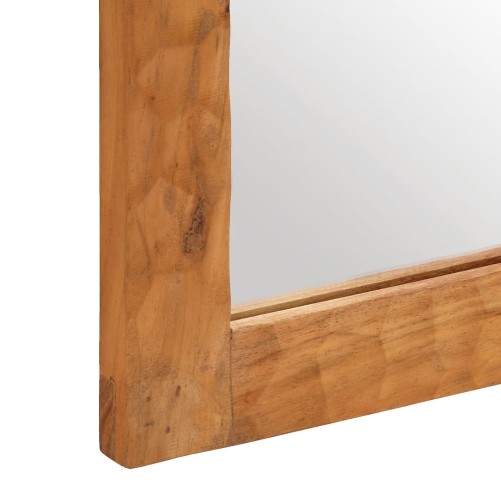 Acaciahouten Badkamerspiegel 50x70cm - 84% Korting!