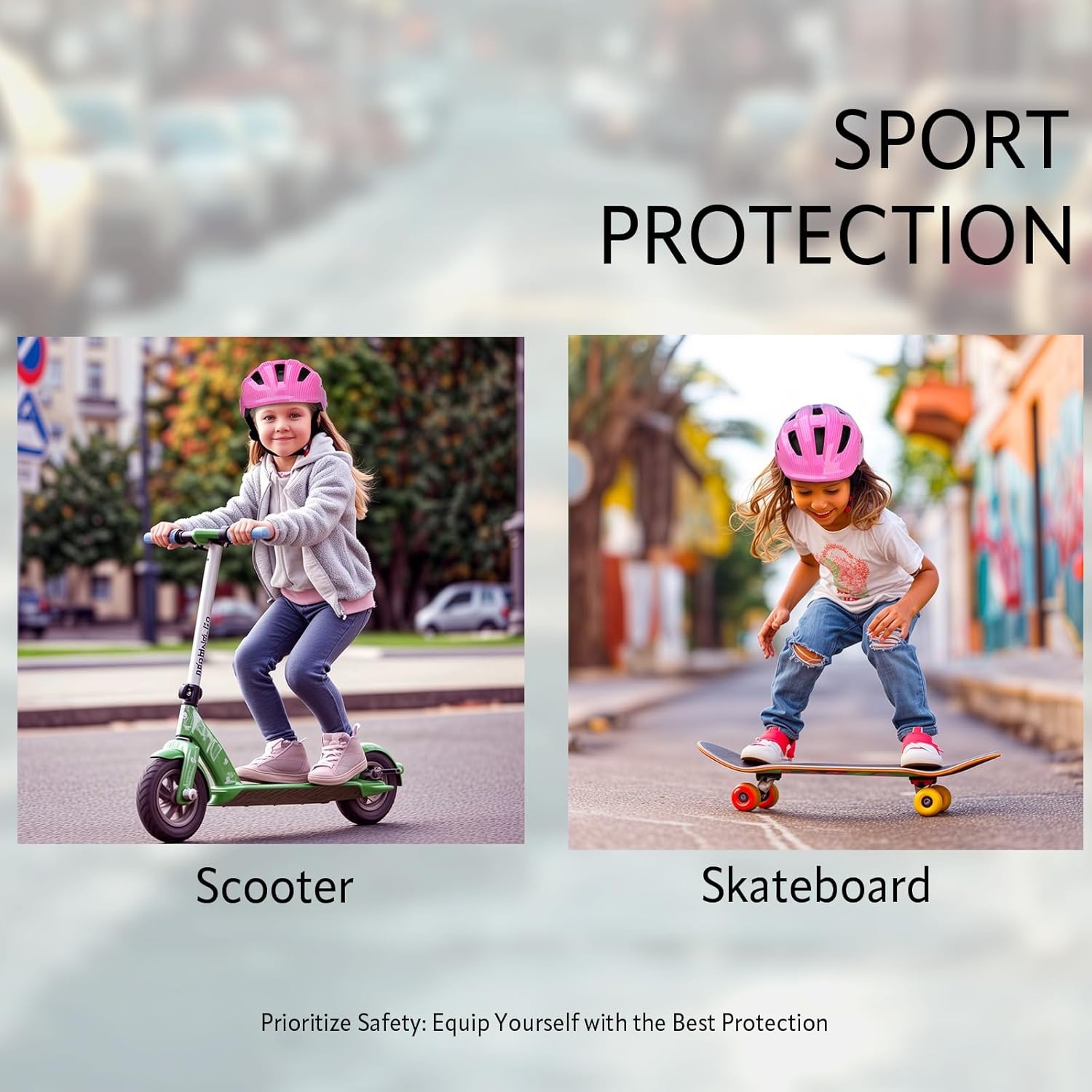 Kinderfietshelm verstelbaar 3-8 jaar jongens meisjes lichtgewicht ABS-schaal ademend schokabsorberend voor fiets, skateboard & scooter