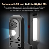 Documentcamera 4K voor online onderwijs en webvergaderingen, 13MP sensor, Mac & Windows compatibel