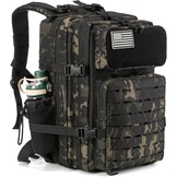 Tactische Militaire Leger Rugzak Molle Systeem 25L 35L 45L Duurzaam voor Wandelen Kamperen