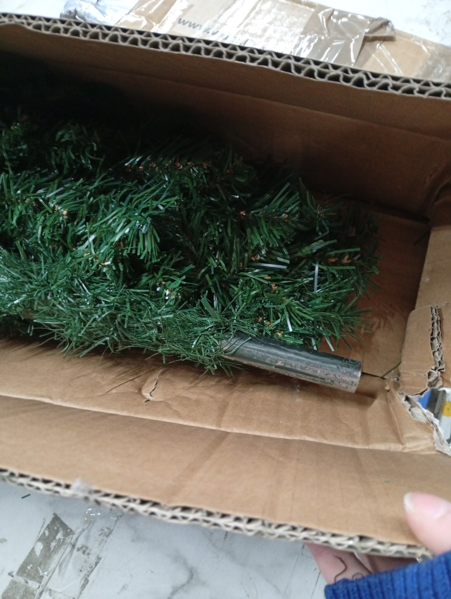 vidaXL Kunstkerstboom 120cm, 230 takken - 65% Korting!