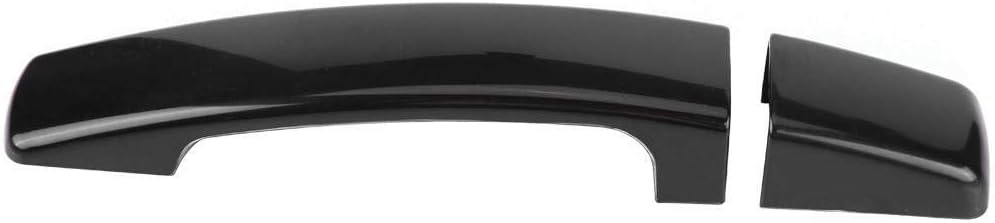 Deurklinkafdekking Glanzend Zwart (4 stuks) - 33% Korting