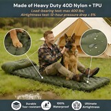 Ultralichte Kampeer Slaapmat R-Waarde 3.0 - 4 Seizoenen, Waterdicht, Duurzaam 40D Nylon TPU, Snel Opblaasbaar