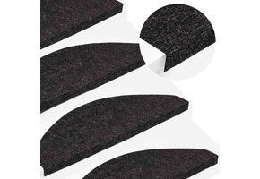 Antraciet Zelfklevende Trapmatten (10 stuks) - 55% Korting