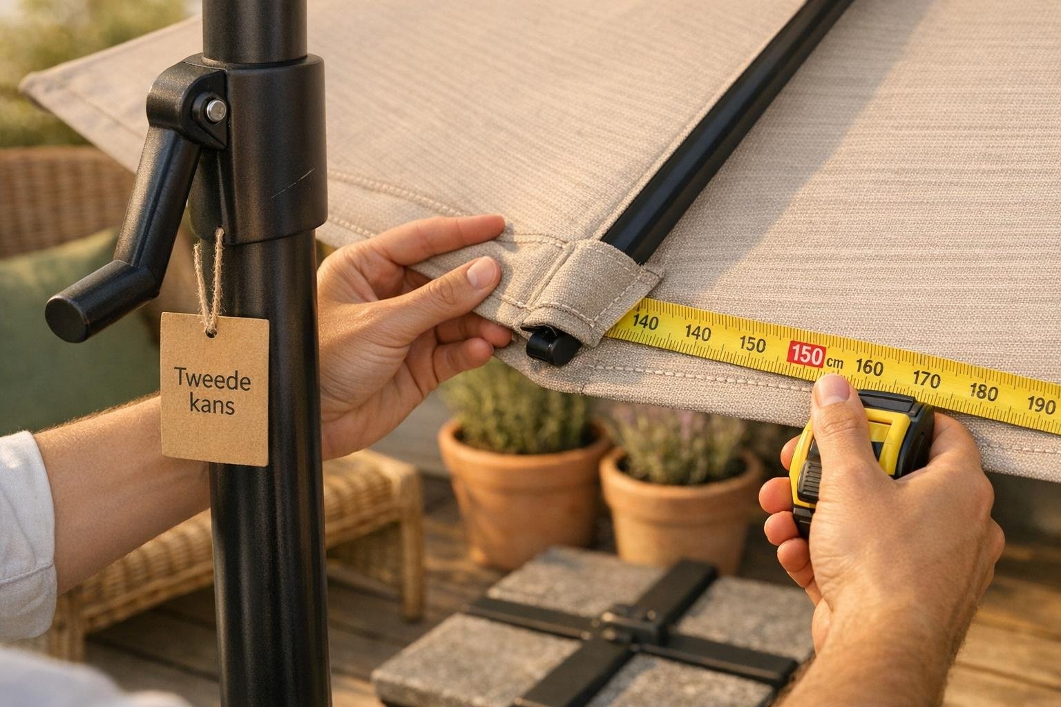 Tweedekans parasol kopen: het beste moment en de valkuilen