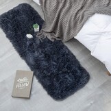 Pluizig Grijs Tapijt 200x290cm - Zacht & Duurzaam, Nu met 68% Korting!