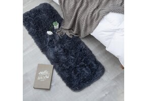Pluizig Grijs Tapijt 200x290 cm - 62% Korting!