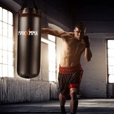 Bokszak Water/Lucht Zwart, instelbaar gewicht 20-120 kg, realistisch trainingsgevoel