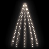 VidaXL Kerstverlichting met 300 LED's Koudwit - 43% Korting
