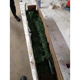 Half Ronde Kunstkerstboom met Standaard - 180 cm Groen (-73%)