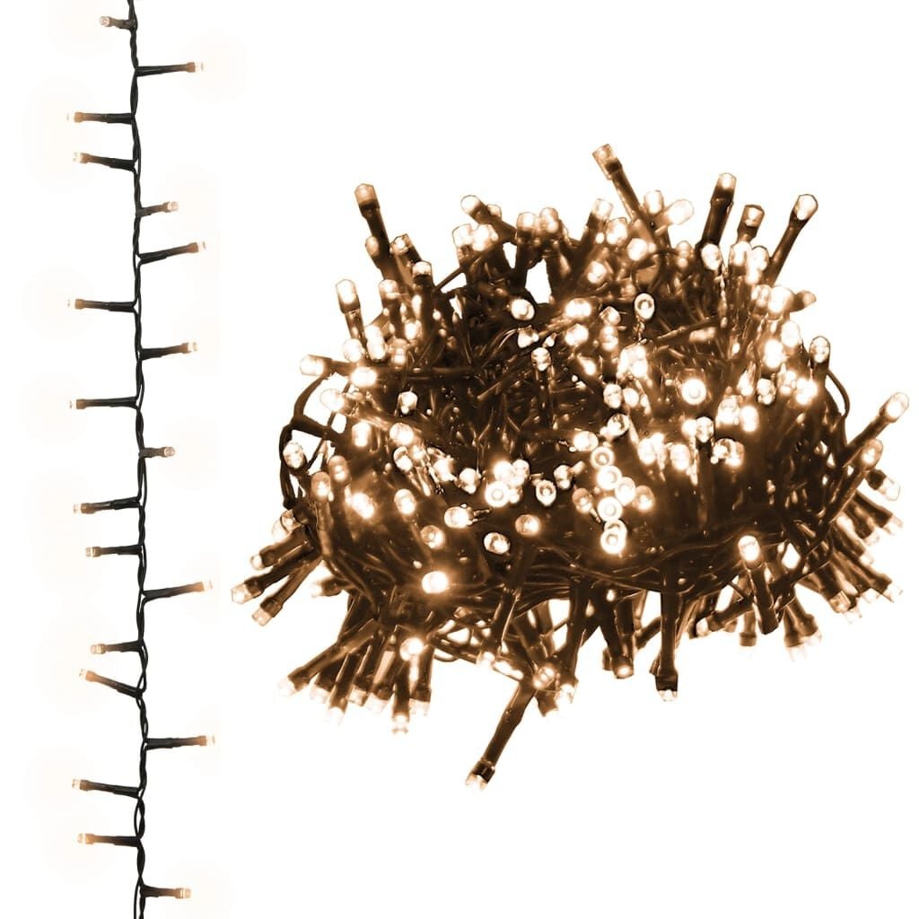 vidaXL Lichtslinger 65m 3000 LED's Warmwit - 64% Korting!