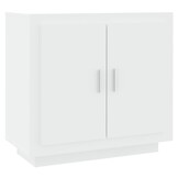 vidaXL Dressoir 80x40x75 cm Wit Bewerkt Hout - 72% Korting!