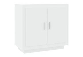 vidaXL Dressoir 80x40x75 cm Wit Bewerkt Hout - 72% Korting!