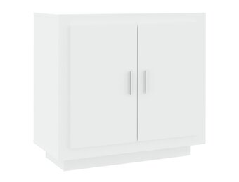 vidaXL Dressoir 80x40x75 cm Wit Bewerkt Hout - 72% Korting!