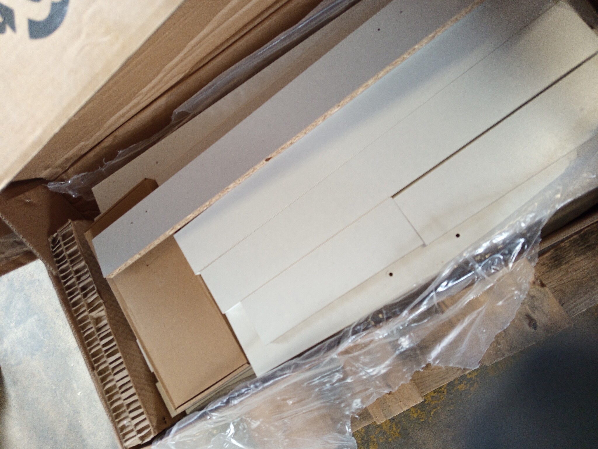 vidaXL Dressoir 80x40x75 cm Wit Bewerkt Hout - 72% Korting!