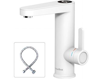 Elektrische Warmwaterkraan Badkamer - Snel & Digitaal (Wit) - 57% Korting