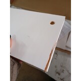 vidaXL Monitorstandaard Grenenhout Wit - 75% Korting