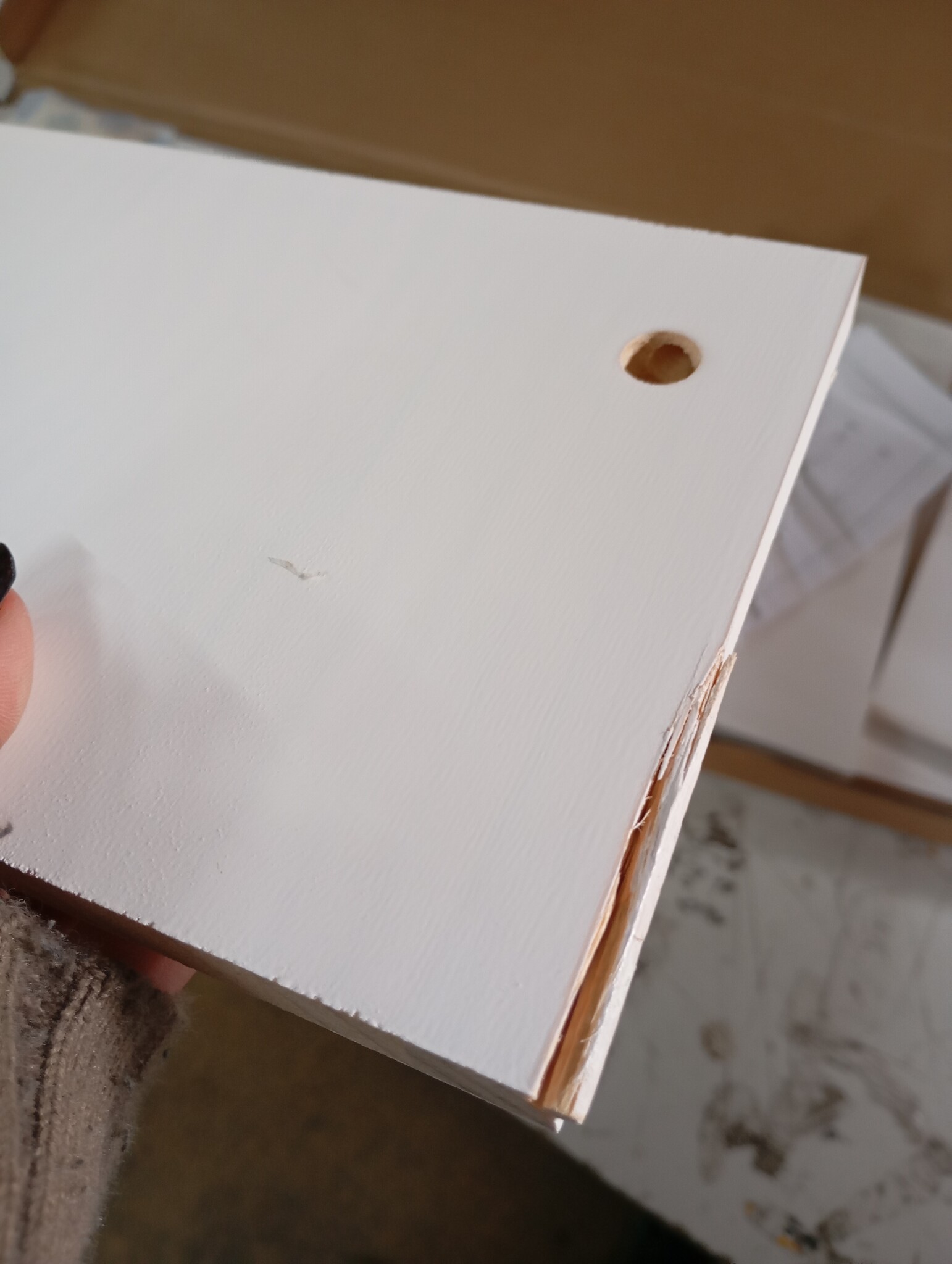 vidaXL Monitorstandaard Grenenhout Wit - 75% Korting