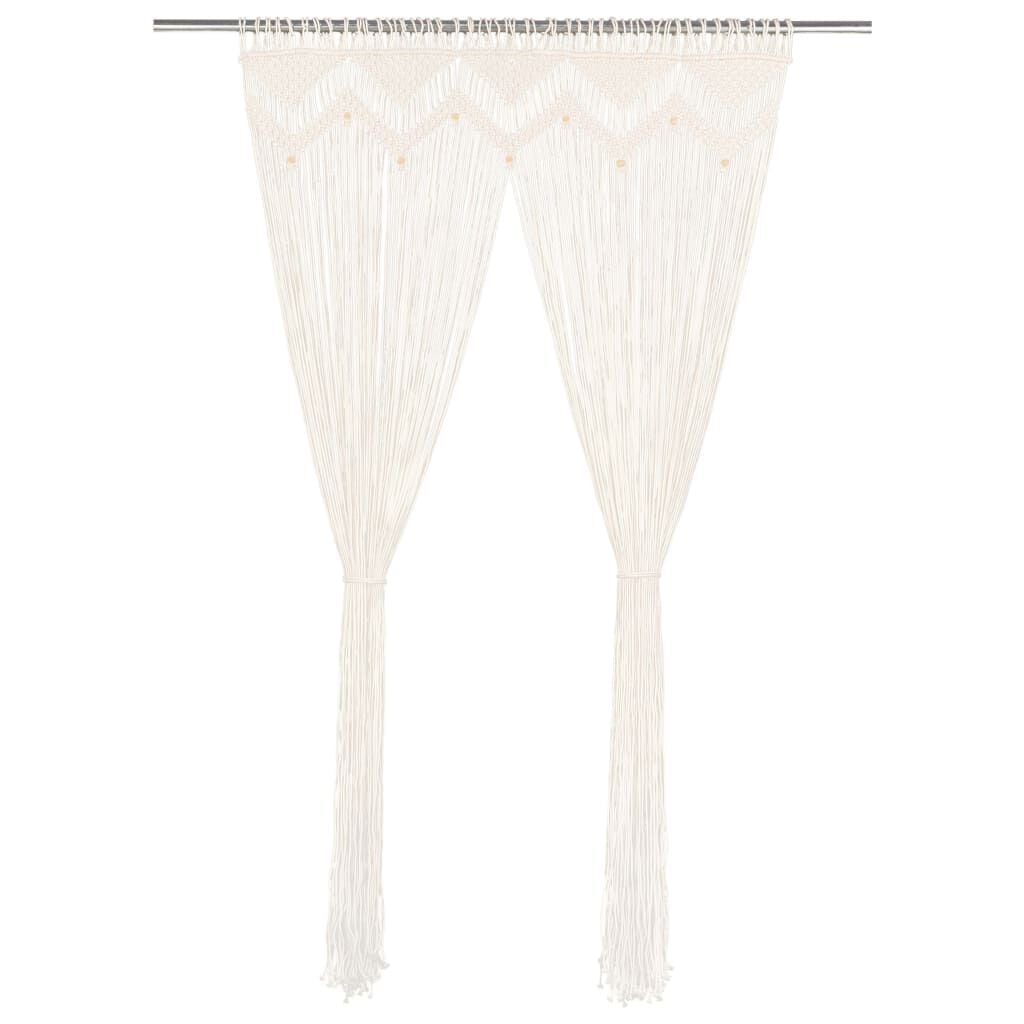 VidaXL Macramé Gordijn - 50% Korting!