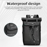 Rolltop Laptop Rugzak 17.3" - 52% Korting