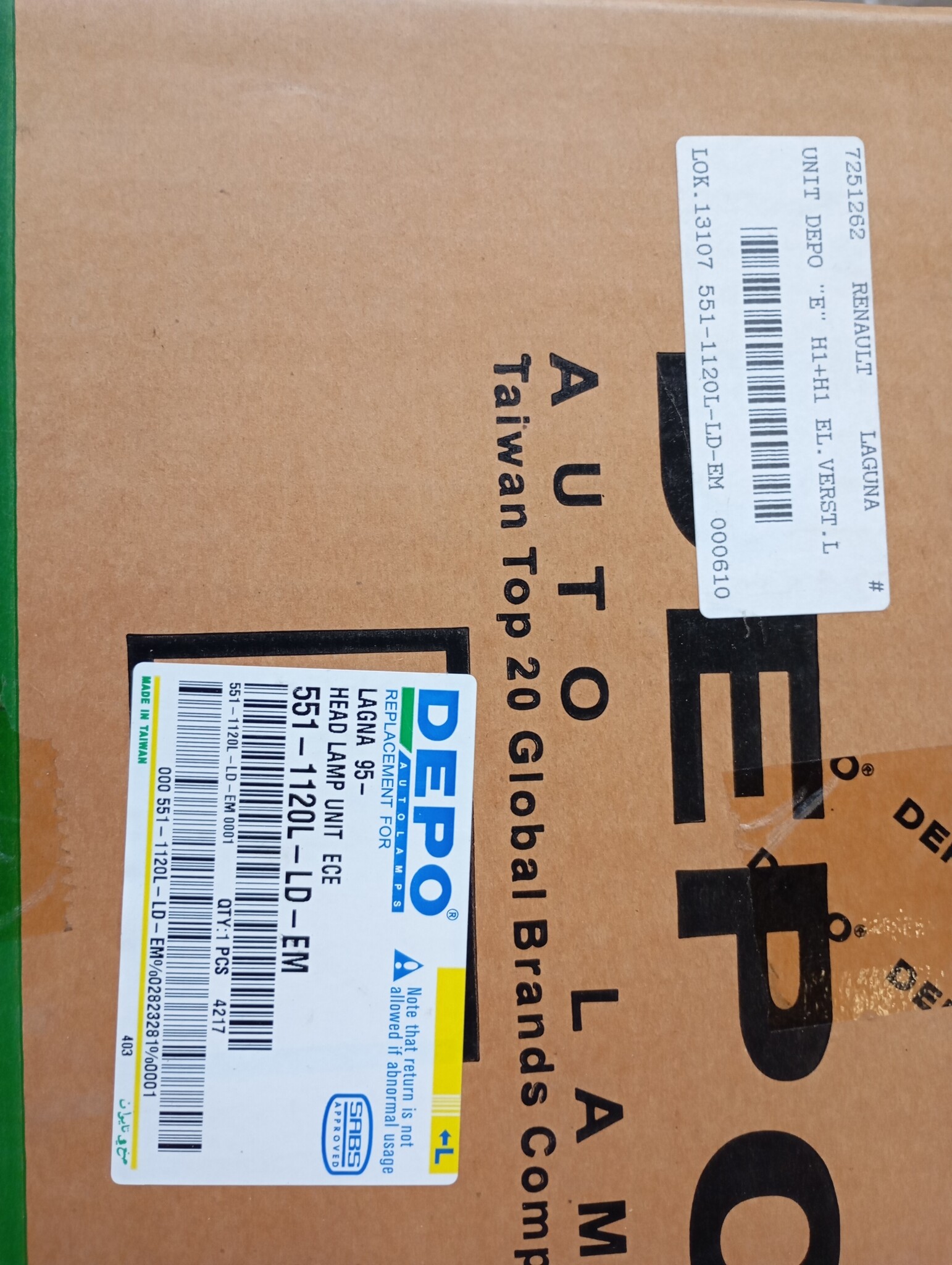 Linker Koplamp Halogeen Renault Espace/Laguna - 63% Korting!