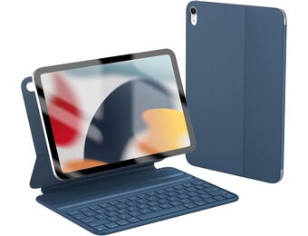 iPad 10e Gen Hoes met Spaans QWERTY Toetsenbord - 57% Korting