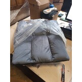 vidaXL Relaxstoel fluweel donkergrijs