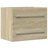VidaXL Wastafelkast Sonoma Eiken - 59% Korting