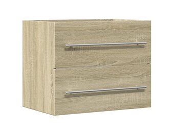 VidaXL Wastafelkast Sonoma Eiken - 59% Korting