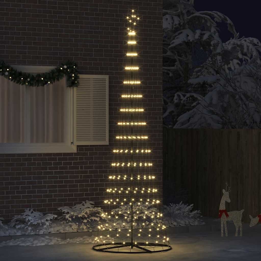 VidaXL LED Kerstboom Warmwit 302.5cm - 69% Korting