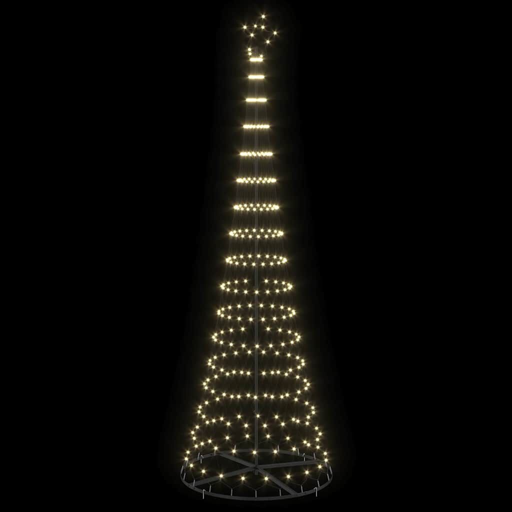 VidaXL LED Kerstboom Warmwit 302.5cm - 69% Korting