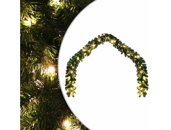 vidaXL Kerstslinger met LED-lampjes 10m - 55% Korting!