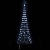 vidaXL LED Kerstboom Koudwit - 61% Korting