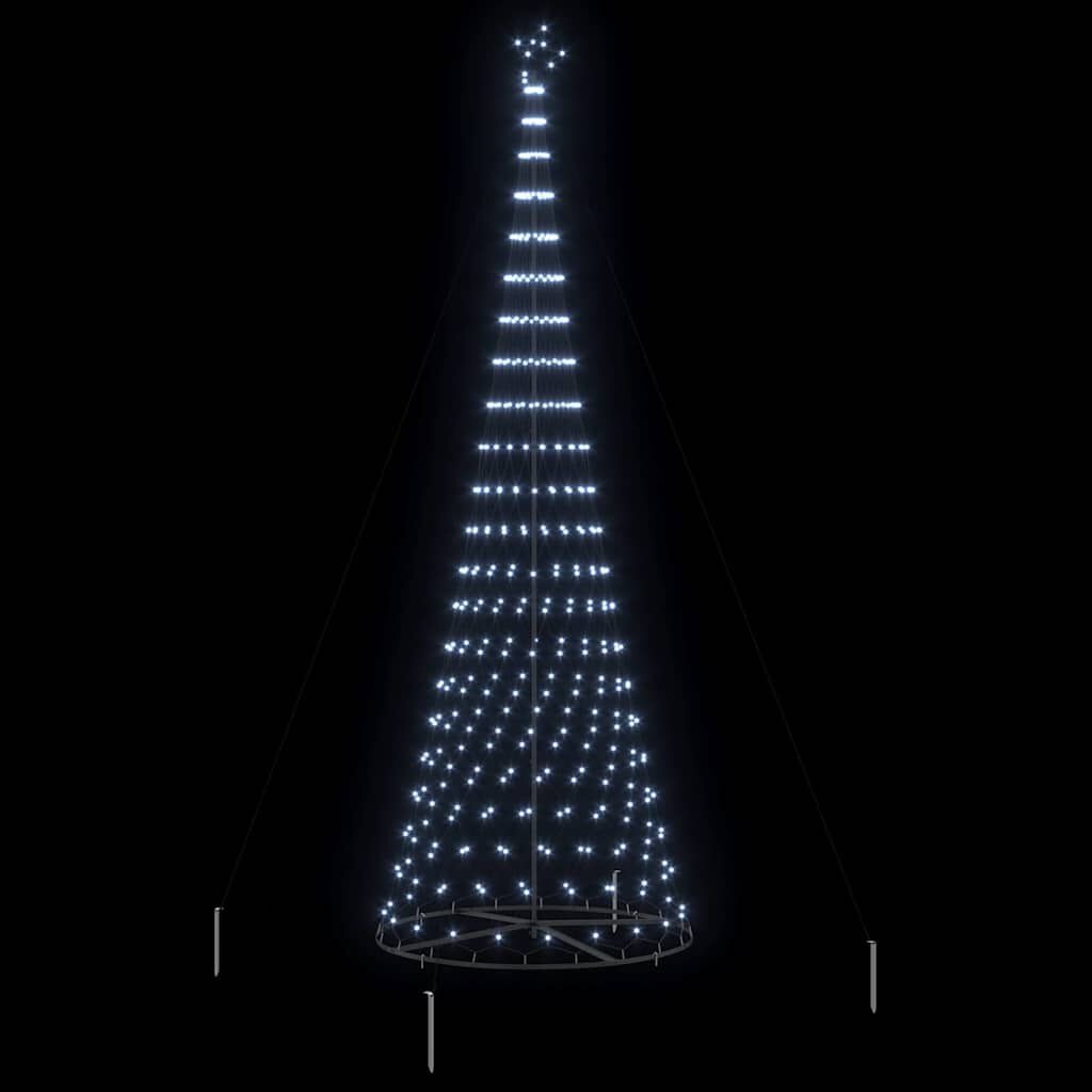 vidaXL LED Kerstboom Koudwit - 61% Korting