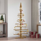 Houten Kerstboom Bruin 180 cm - 77% Korting!