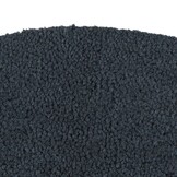 vidaXL Deurmat Kokosvezel Halfrond 50x80cm Donkergrijs (59% Korting)